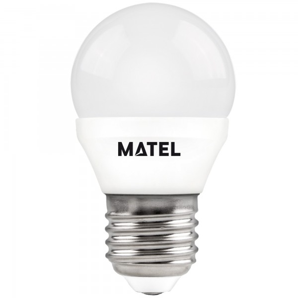 Bomb.led esferica  e27  3w.fria (caja de 10 unidades)