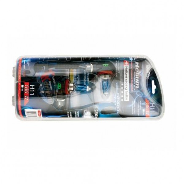 Estuche bombilla "helium quartz" h11 12v 100w. 2ud
