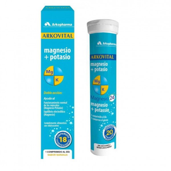 Arkomag Magnesio Potasio 18 Comps