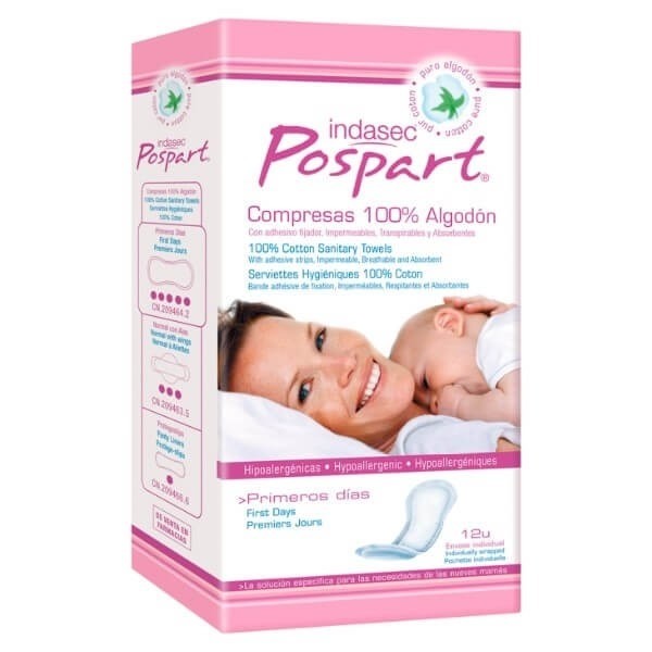 Indasec Pospart Primeros Dias 12 Uds