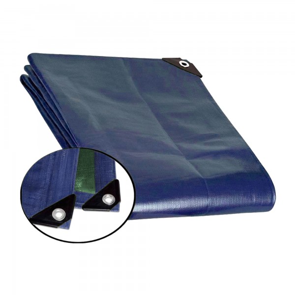 Toldo reforz. multiuso azul 10x15m