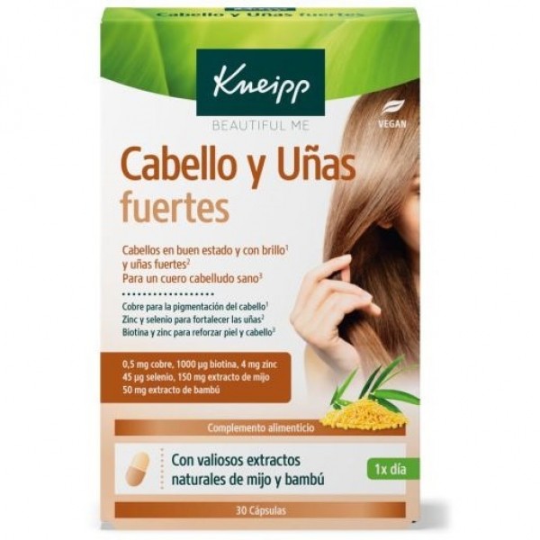 Kneipp Cabello y Uñas Fuertes 30 Caps