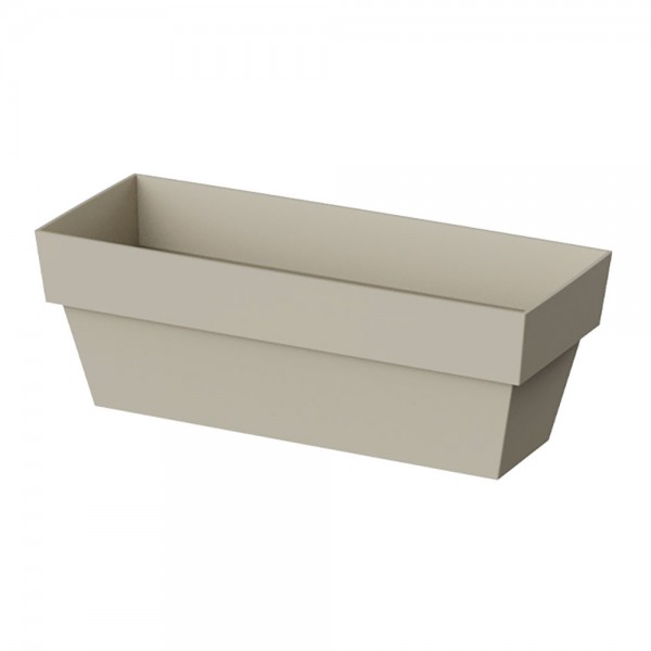 Jardinera limited 12x30cm ecru plastiken (pack 2 unidades)
