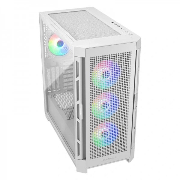 Cougar caja semitorre airface pro rgb white