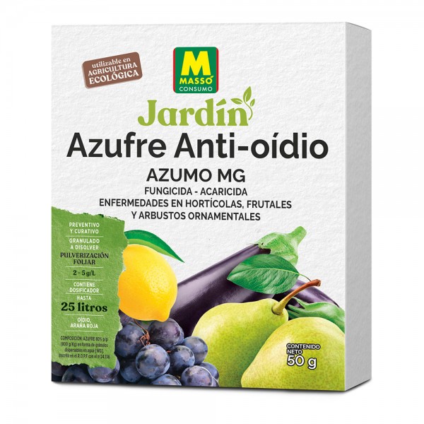 Azufre antioídio eco, granulado a diluir, 50 g
