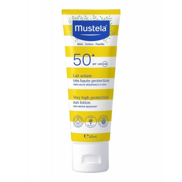 Mustela Protector Solar Leche Muy Alta Protección SPF 50+ 40 ml