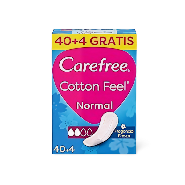 Carefree protegeslip Fragancia Fresca T-S/M 40 + 4 uds GRATIS