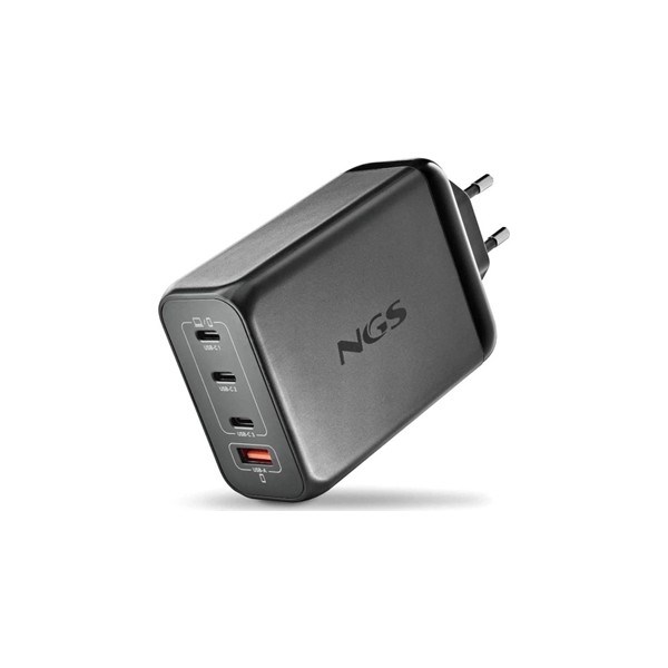 Ngs cargador ultrarapido240w 4 puertos 3usb-c 1 us
