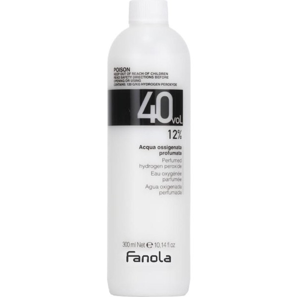 Fanola poison 40vol 12% tratamiento agua oxigenada 300ml