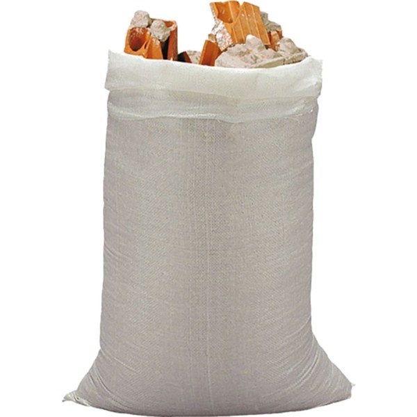 Saco de rafia blanco 60 x 100 cm