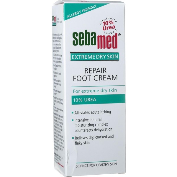 Sebamed extreme dry skin repair crema de pies 10% urea 100ml