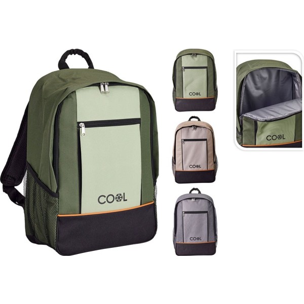 Nevera tipo mochila 20 l, colores surtidos, 31 x 16 x 45 cm