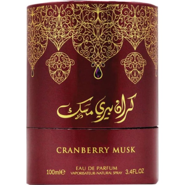 Arabiyat cranberry musk eau de parfum 100ml vaporizador