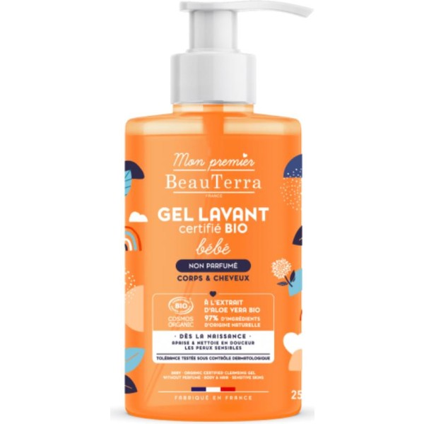 Beauterra lavant delicate bebe gel no perfumado 750ml