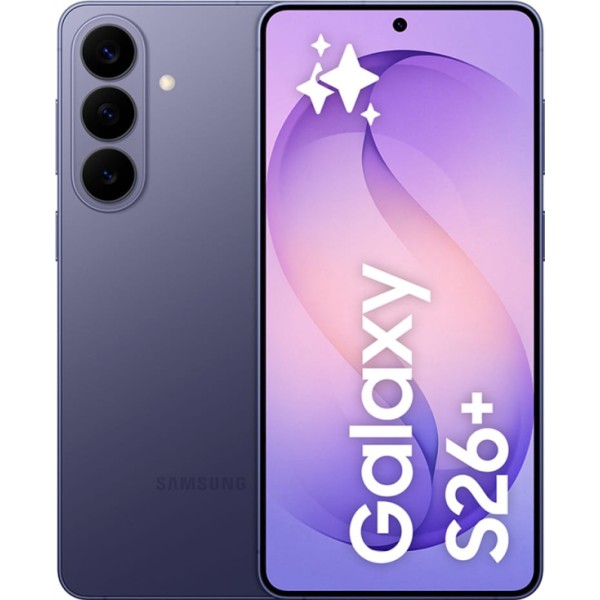 Samsung galaxy s26+ cobalt violet / 12gb+512gb / 6.7" dynamic amoled 120hz qhd+