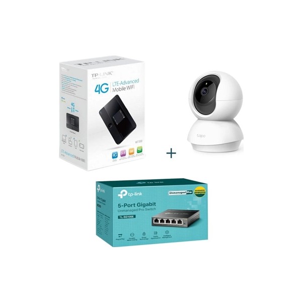 Tp-link bundle m7350+sg105e+tc72